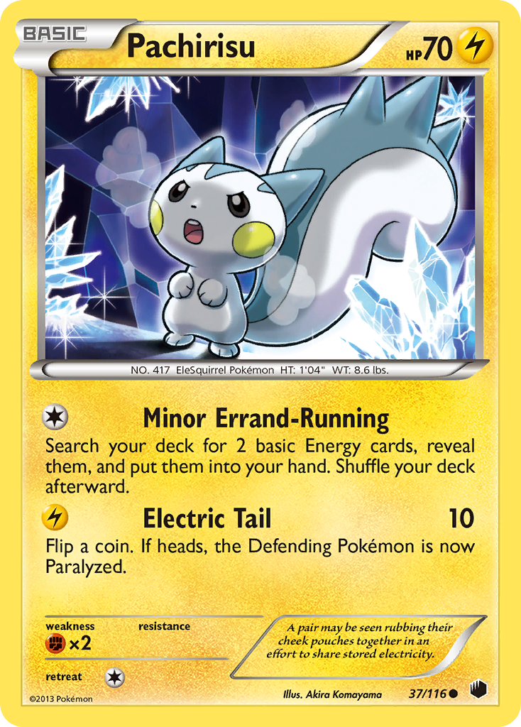 Pachirisu (37/116) [Black & White: Plasma Freeze] | Gam3 Escape