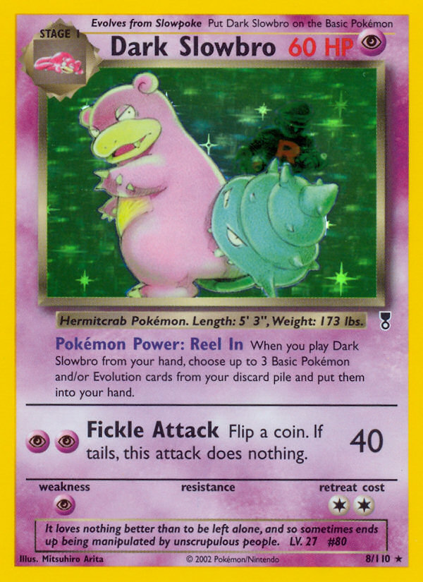 Dark Slowbro (8/110) [Legendary Collection] | Gam3 Escape