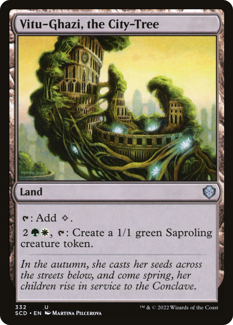 Vitu-Ghazi, the City-Tree [Starter Commander Decks] | Gam3 Escape