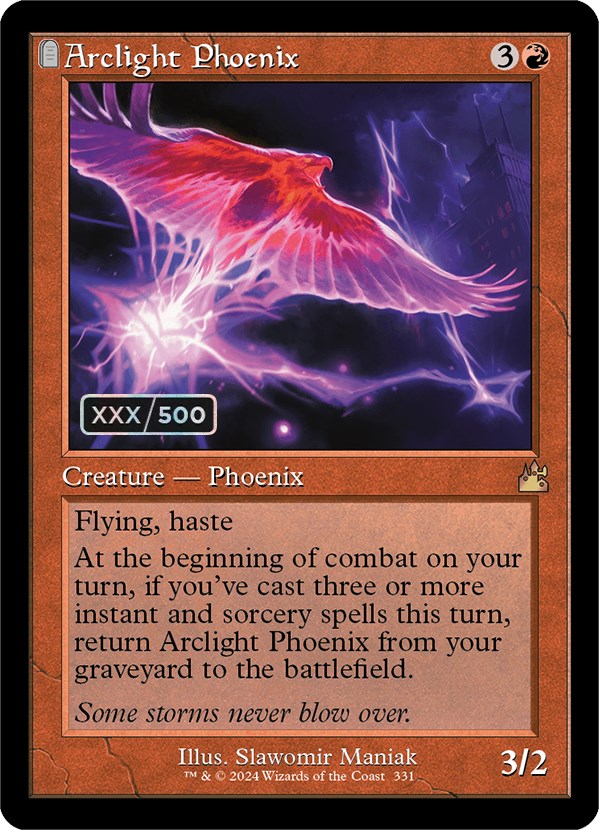 Arclight Phoenix (Retro) (Serialized) [Ravnica Remastered] | Gam3 Escape