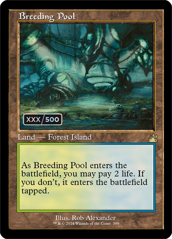 Breeding Pool (Retro) (Serialized) [Ravnica Remastered] | Gam3 Escape