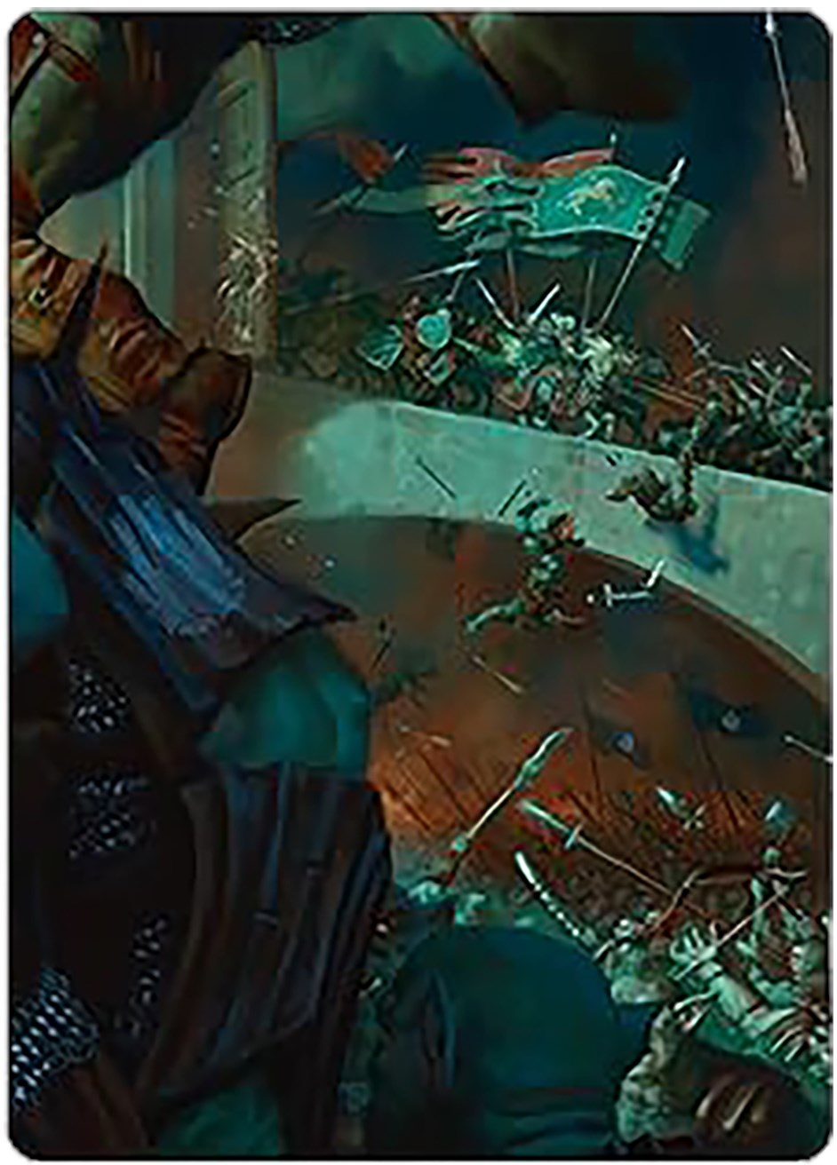 Rohirrim Chargers Art Card [The Lord of the Rings: Tales of Middle-earth Art Series] | Gam3 Escape