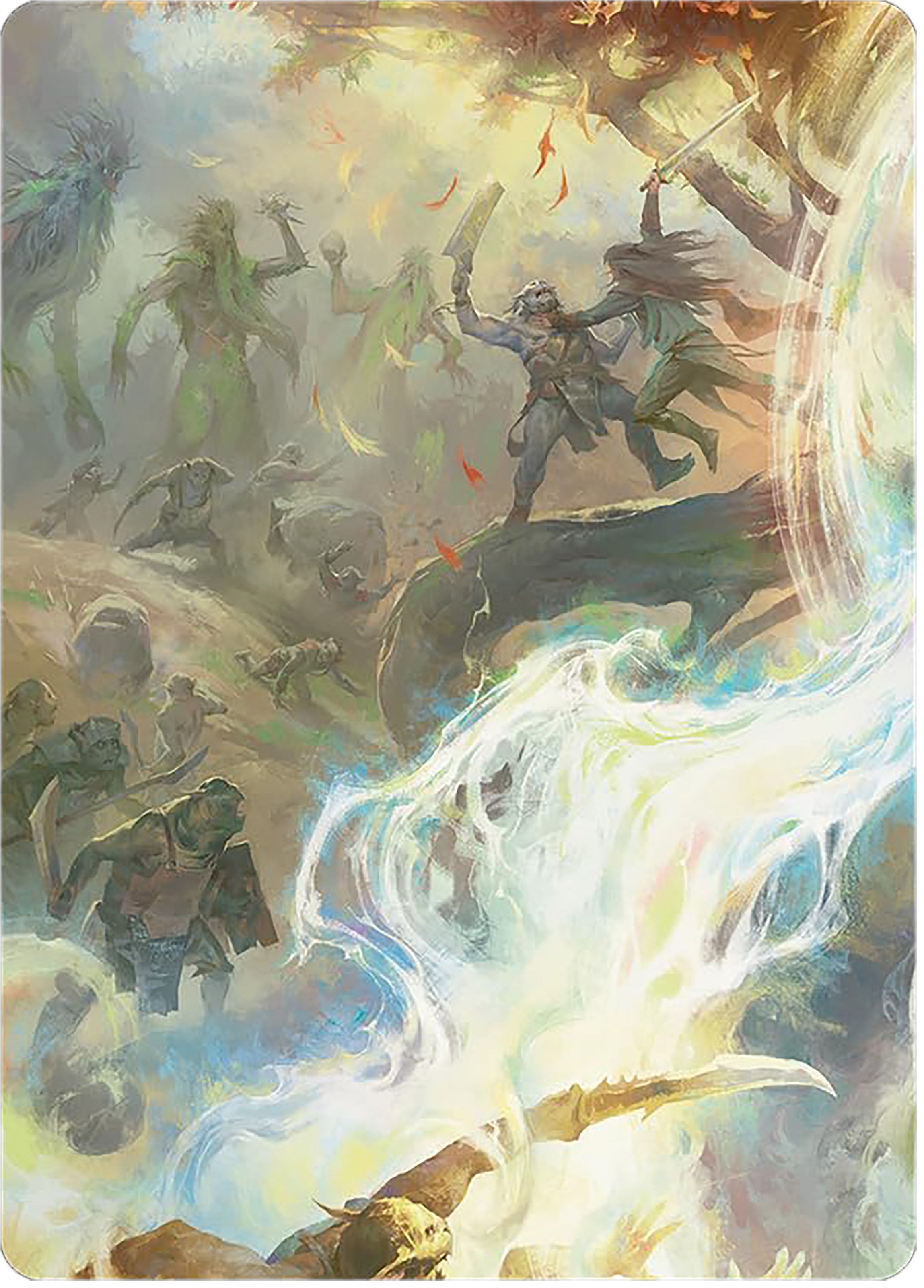 Arboreal Alliance Art Card [The Lord of the Rings: Tales of Middle-earth Art Series] | Gam3 Escape