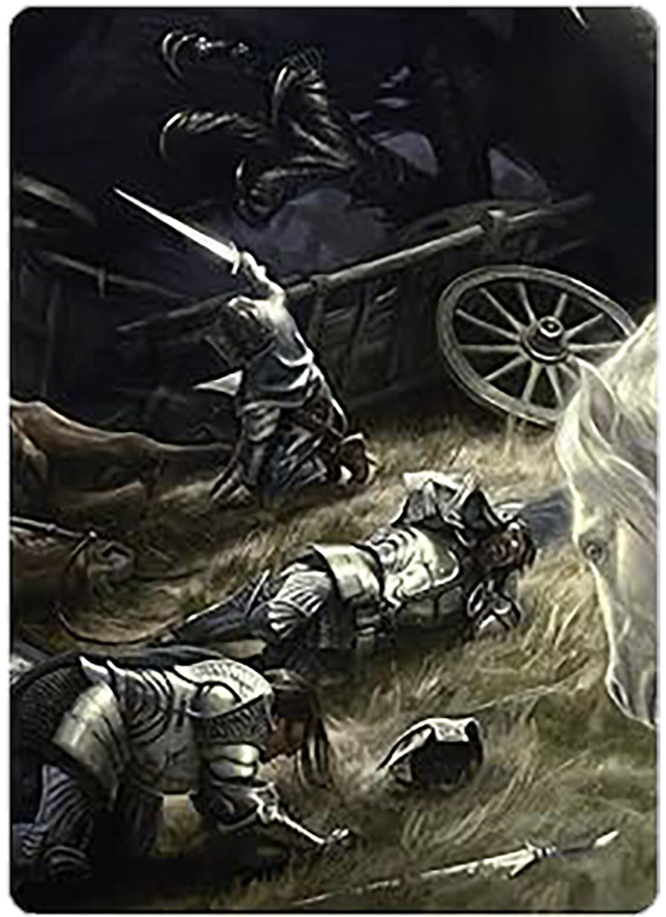 Courageous Resolve Art Card [The Lord of the Rings: Tales of Middle-earth Art Series] | Gam3 Escape