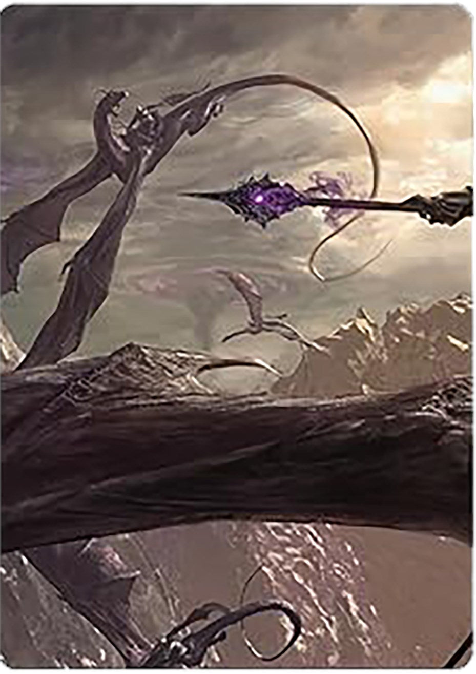 Nazgul Battle-Mace Art Card [The Lord of the Rings: Tales of Middle-earth Art Series] | Gam3 Escape