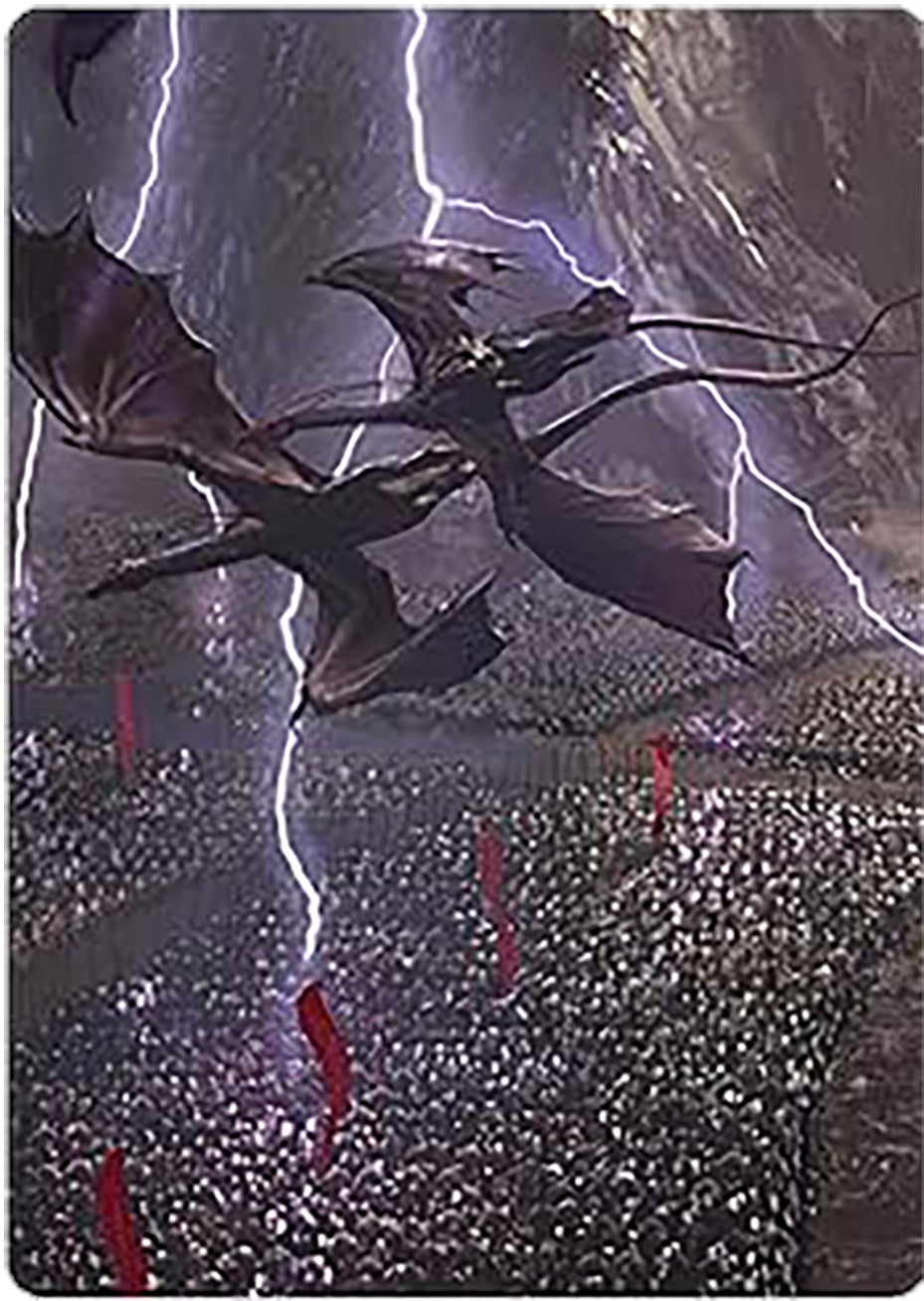 Mordor on the March Art Card [The Lord of the Rings: Tales of Middle-earth Art Series] | Gam3 Escape