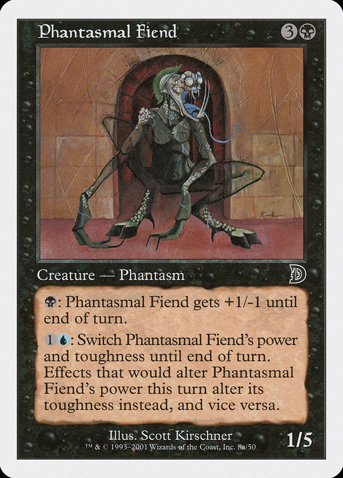 Phantasmal Fiend (Standing) [Deckmasters] | Gam3 Escape