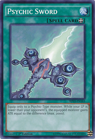 Psychic Sword [BP03-EN163] Common | Gam3 Escape