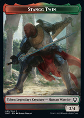Soldier // Stangg Twin Double-sided Token [Dominaria United Tokens] | Gam3 Escape