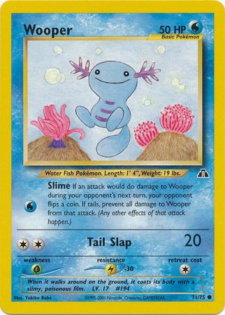 Wooper (71/75) [Neo Discovery Unlimited] | Gam3 Escape