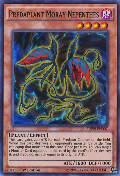 Predaplant Moray Nepenthes [FUEN-EN007] Super Rare | Gam3 Escape