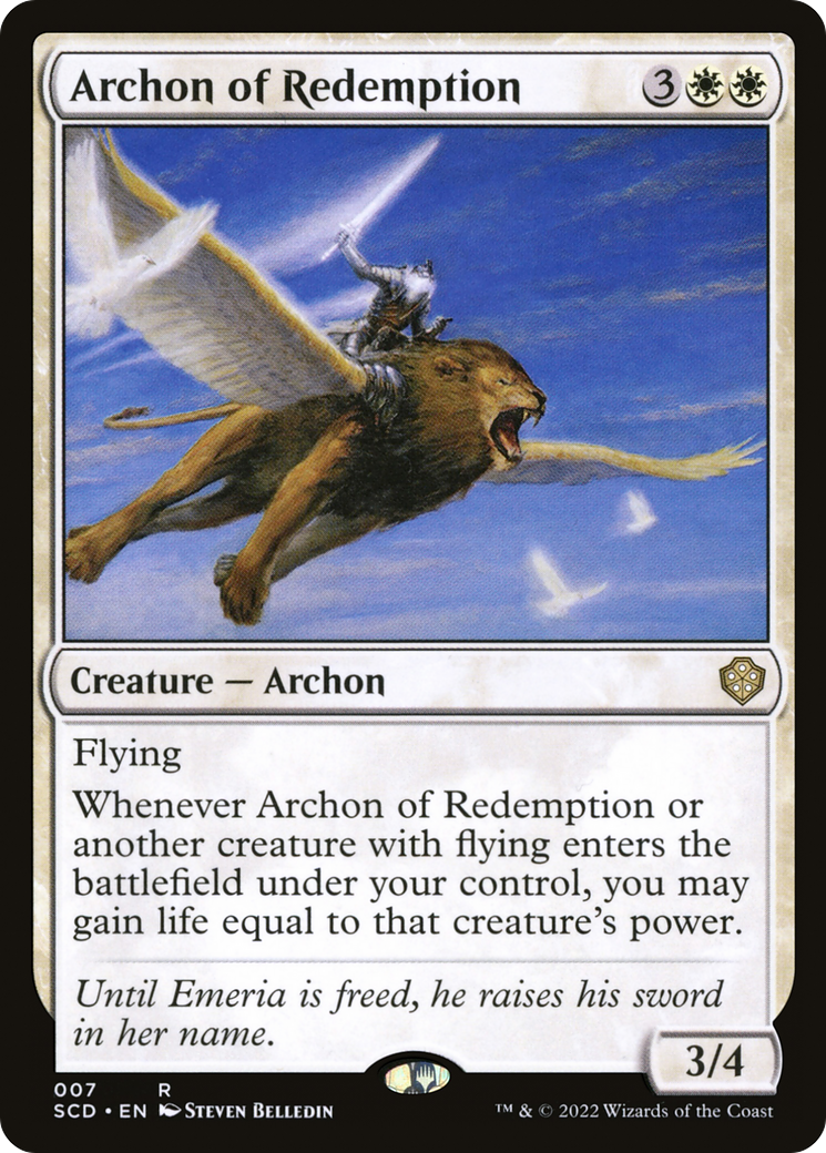 Archon of Redemption [Starter Commander Decks] | Gam3 Escape