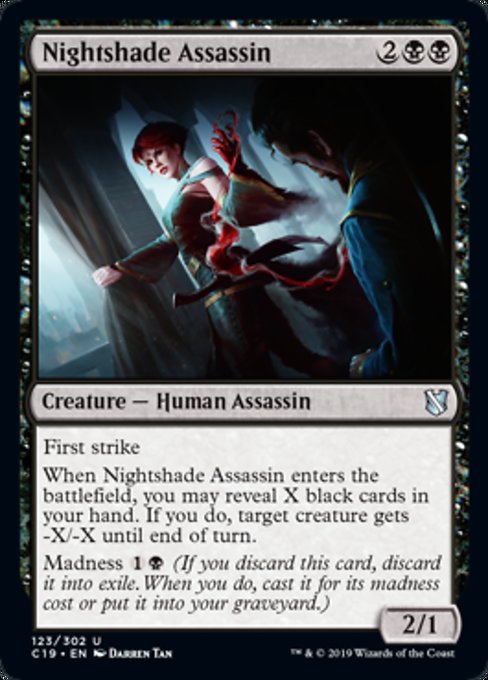 Nightshade Assassin [Commander 2019] | Gam3 Escape