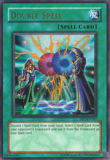 Double Spell [DR1-EN161] Ultra Rare | Gam3 Escape