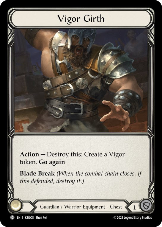Vigor Girth [KSI005] (Heavy Hitters Kassai Blitz Deck) | Gam3 Escape