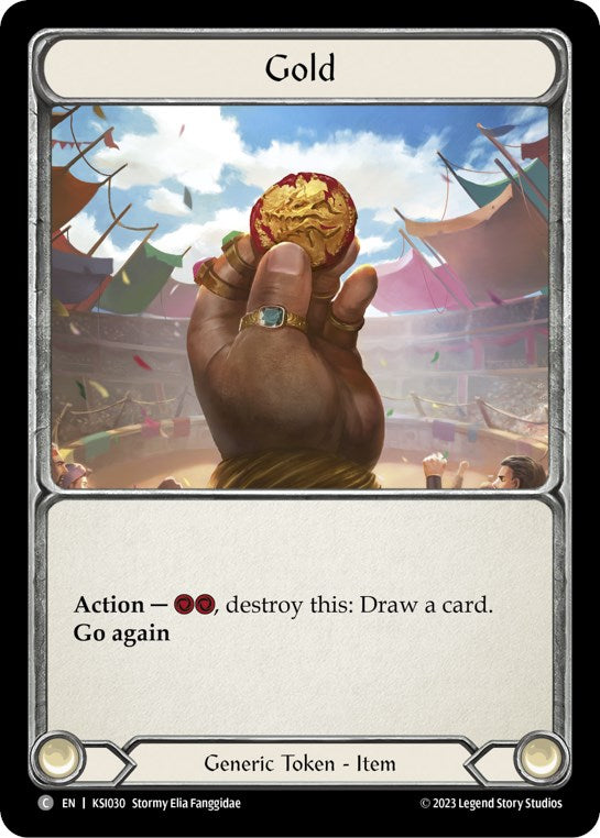 Gold [KSI030] (Heavy Hitters Kassai Blitz Deck) | Gam3 Escape