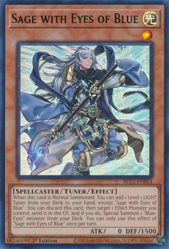 Sage with Eyes of Blue [BLC1-EN014] Ultra Rare | Gam3 Escape