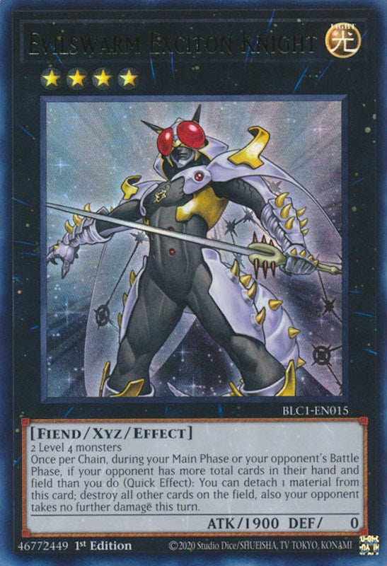 Evilswarm Exciton Knight [BLC1-EN015] Ultra Rare | Gam3 Escape