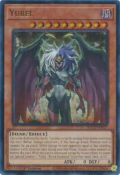 Yubel [BLC1-EN027] Ultra Rare | Gam3 Escape