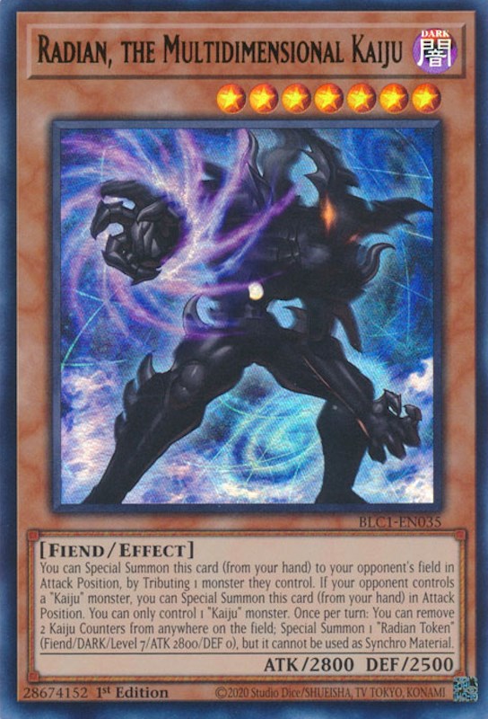 Radian, the Multidimensional Kaiju [BLC1-EN035] Ultra Rare | Gam3 Escape