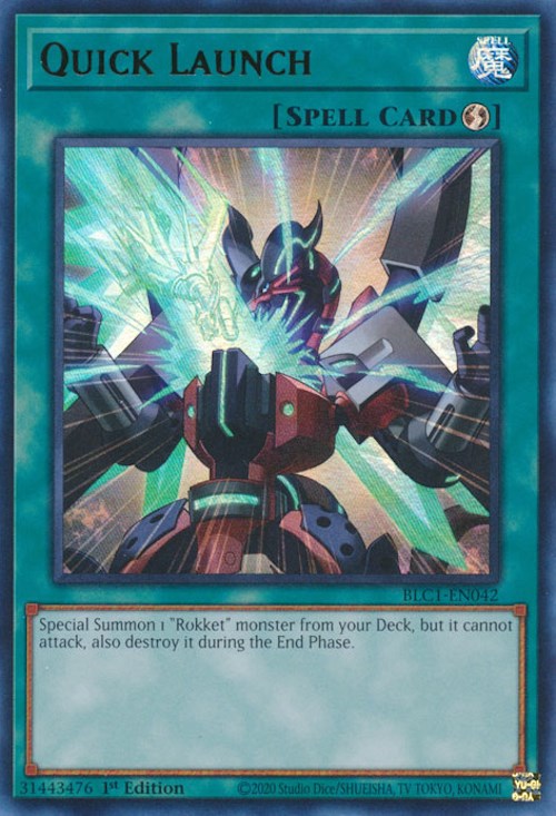 Quick Launch [BLC1-EN042] Ultra Rare | Gam3 Escape