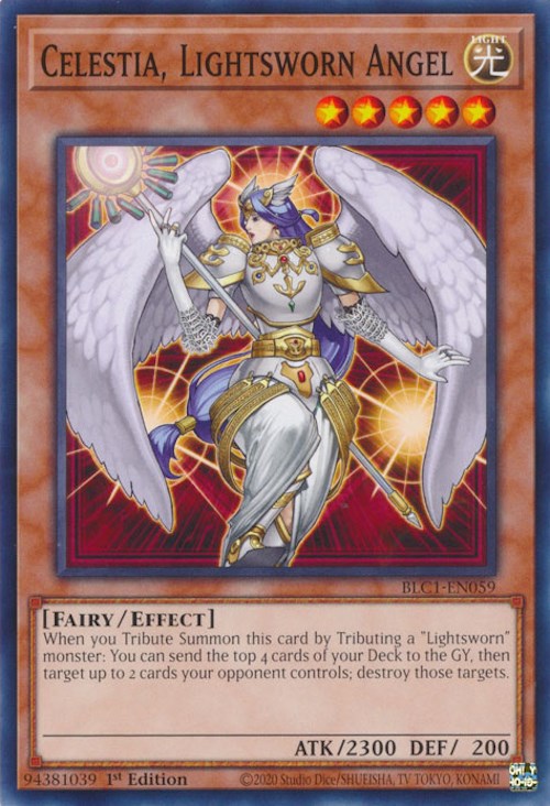 Celestia, Lightsworn Angel [BLC1-EN059] Common | Gam3 Escape