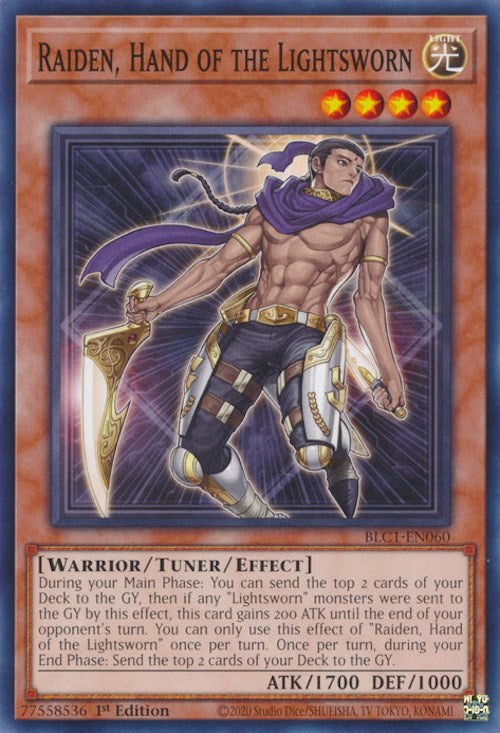 Raiden, Hand of the Lightsworn [BLC1-EN060] Common | Gam3 Escape