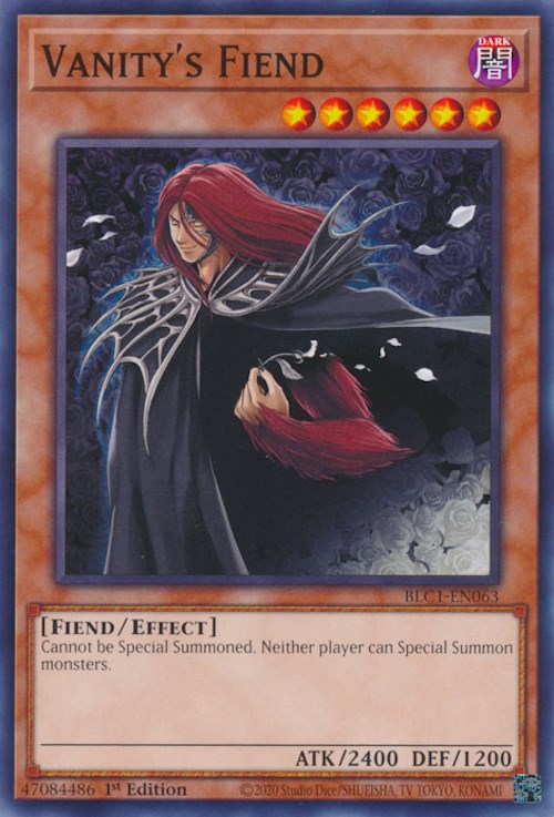 Vanity's Fiend [BLC1-EN063] Common | Gam3 Escape