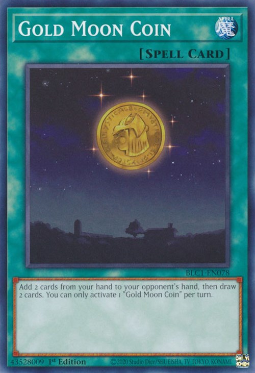 Gold Moon Coin [BLC1-EN078] Common | Gam3 Escape