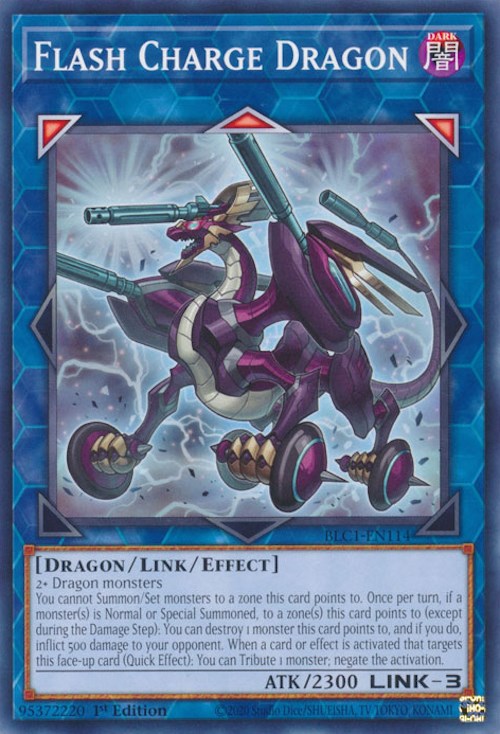 Flash Charge Dragon [BLC1-EN114] Common | Gam3 Escape