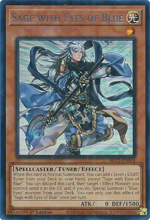 Sage with Eyes of Blue (Silver) [BLC1-EN014] Ultra Rare | Gam3 Escape