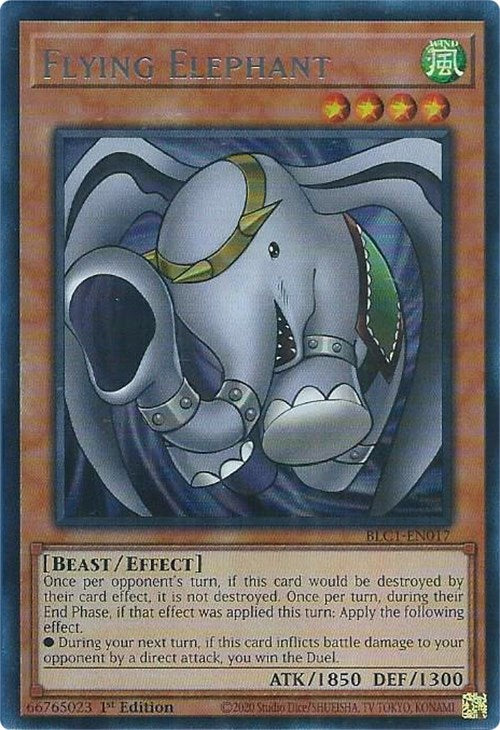 Flying Elephant (Silver) [BLC1-EN017] Ultra Rare | Gam3 Escape