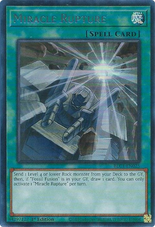 Miracle Rupture (Silver) [BLC1-EN025] Ultra Rare | Gam3 Escape