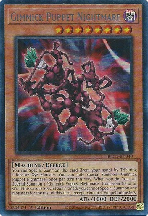 Gimmick Puppet Nightmare (Silver) [BLC1-EN040] Ultra Rare | Gam3 Escape