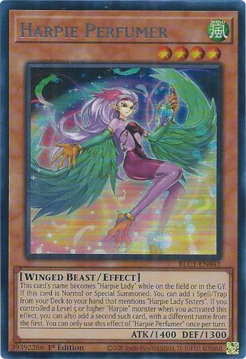 Harpie Perfumer (Silver) [BLC1-EN041] Ultra Rare | Gam3 Escape