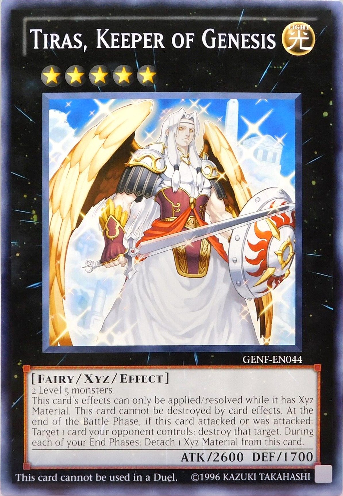 Tiras, Keeper of Genesis (Oversized) [GENF-EN044] Promo | Gam3 Escape