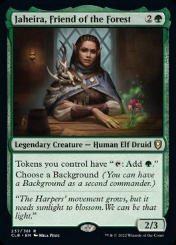 Jaheira, Friend of the Forest [Commander Legends: Battle for Baldur's Gate] | Gam3 Escape