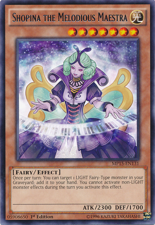 Shopina the Melodious Maestra [MP15-EN131] Rare | Gam3 Escape