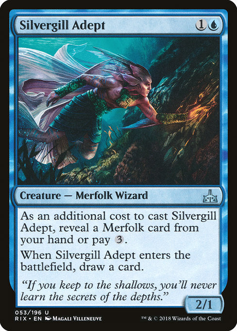 Silvergill Adept [Rivals of Ixalan] | Gam3 Escape