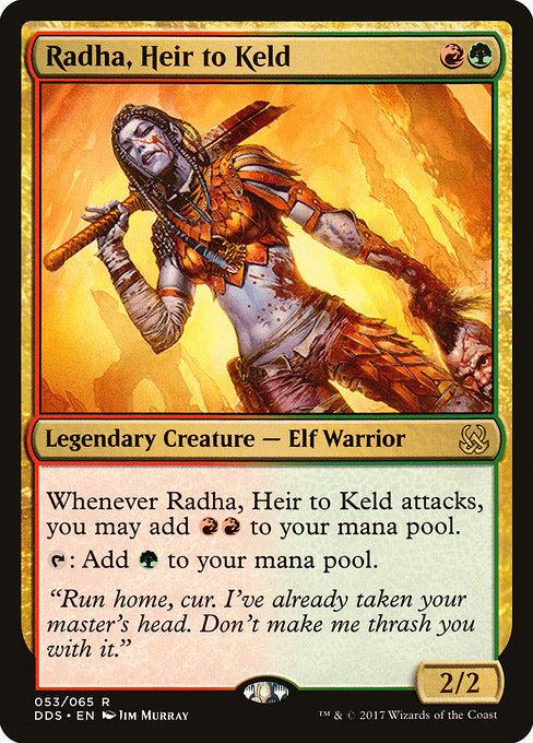 Radha, Heir to Keld [Duel Decks: Mind vs. Might] | Gam3 Escape