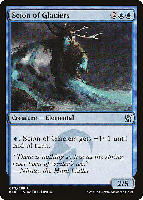 Scion of Glaciers [Khans of Tarkir] | Gam3 Escape