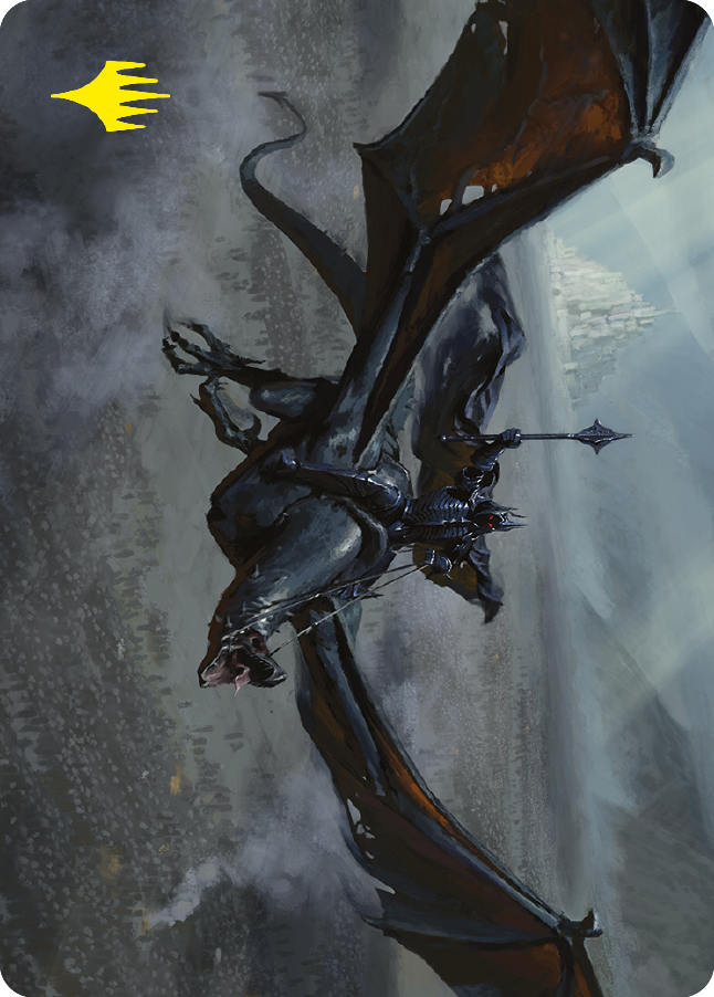 Lord of the Nazgul Art Card (Gold-Stamped Signature) [The Lord of the Rings: Tales of Middle-earth Art Series] | Gam3 Escape