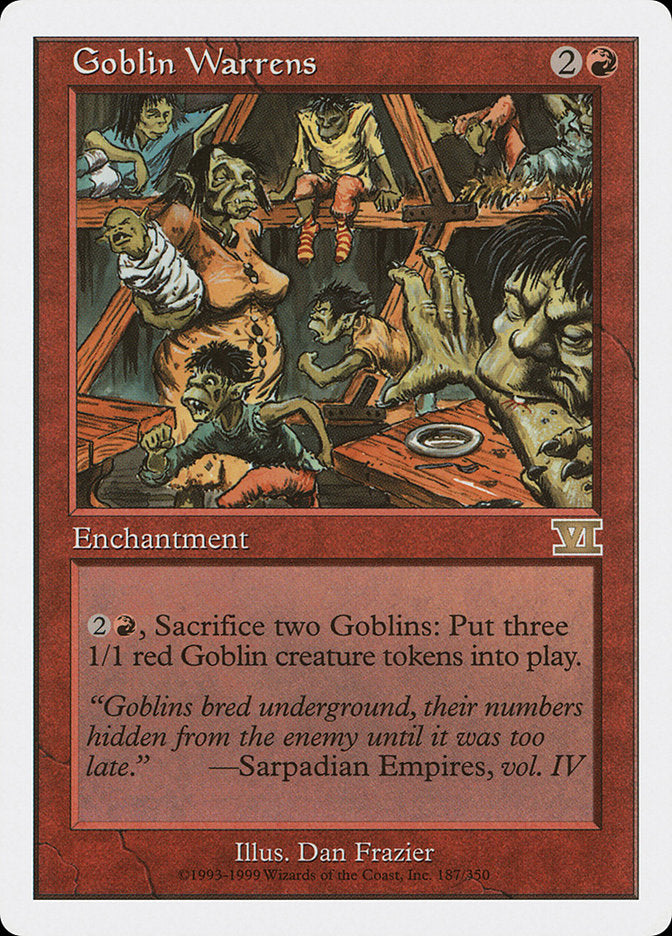 Goblin Warrens [Classic Sixth Edition] | Gam3 Escape