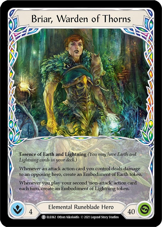 Briar, Warden of Thorns // Briar [ELE062 // ELE063] (Tales of Aria Unlimited) | Gam3 Escape