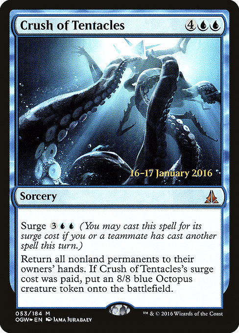 Crush of Tentacles [Oath of the Gatewatch Promos] | Gam3 Escape