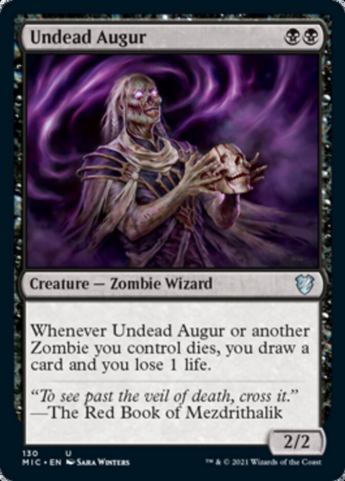 Undead Augur [Innistrad: Midnight Hunt Commander] | Gam3 Escape