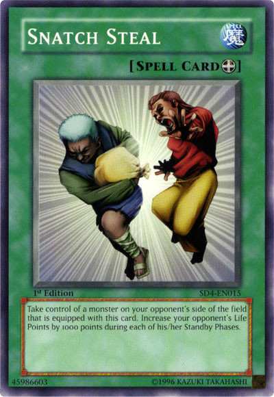 Snatch Steal [SD4-EN015] Common | Gam3 Escape