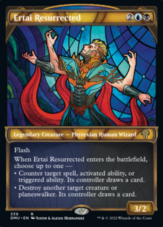 Ertai Resurrected (Showcase Textured) [Dominaria United] | Gam3 Escape