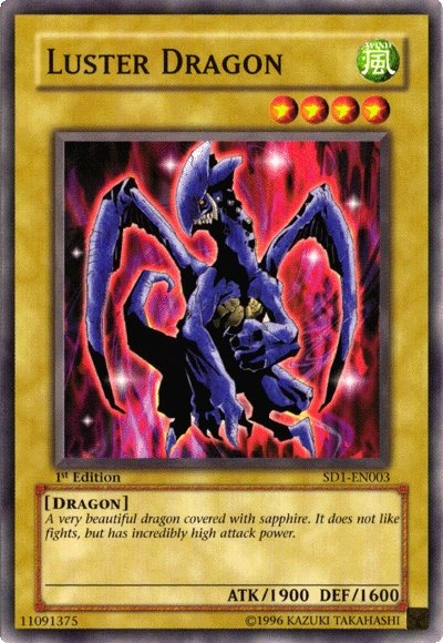 Luster Dragon [SD1-EN003] Common | Gam3 Escape