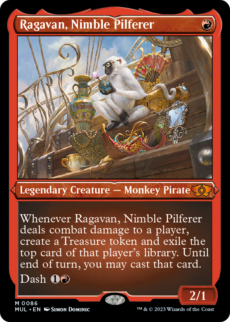 Ragavan, Nimble Pilferer (Foil Etched) [Multiverse Legends] | Gam3 Escape